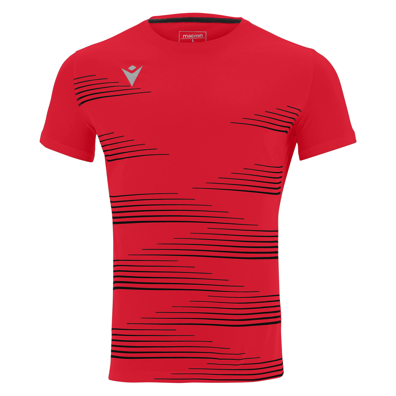 Macron Ivan hardloopshirt - rood, foto 5 van 6