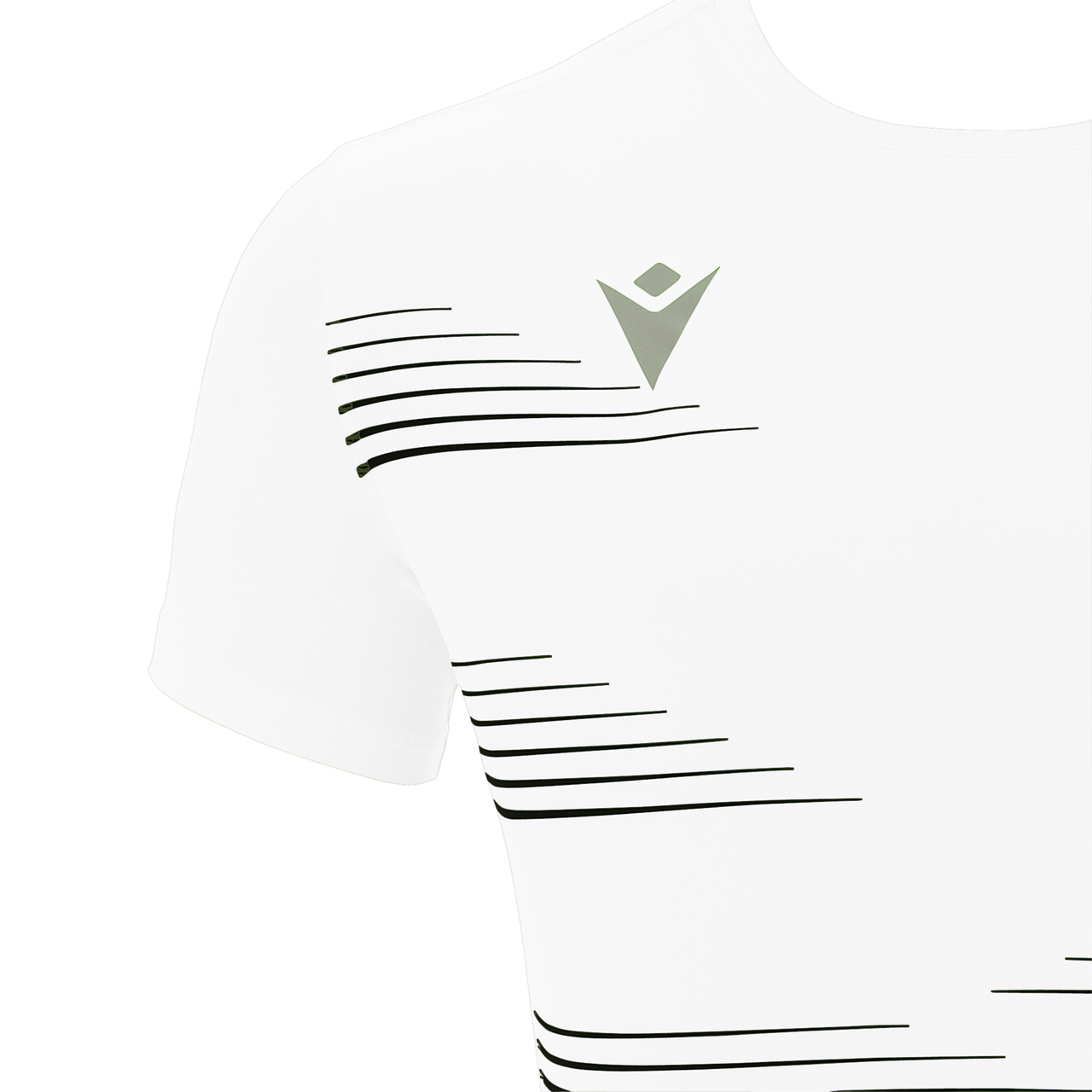 Macron Ivan hardloopshirt - wit, foto 2 van 6