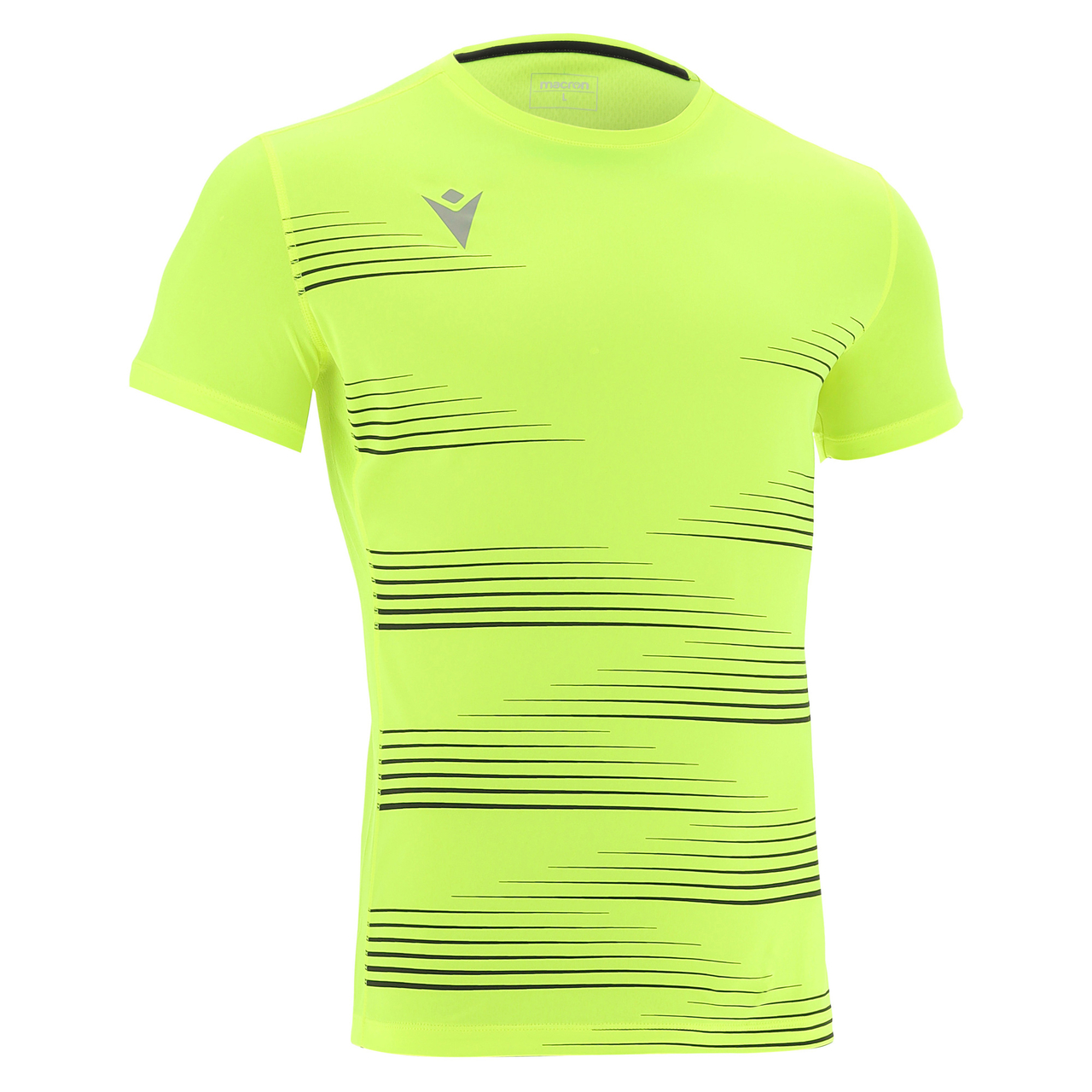Macron Ivan hardloopshirt - neon geel