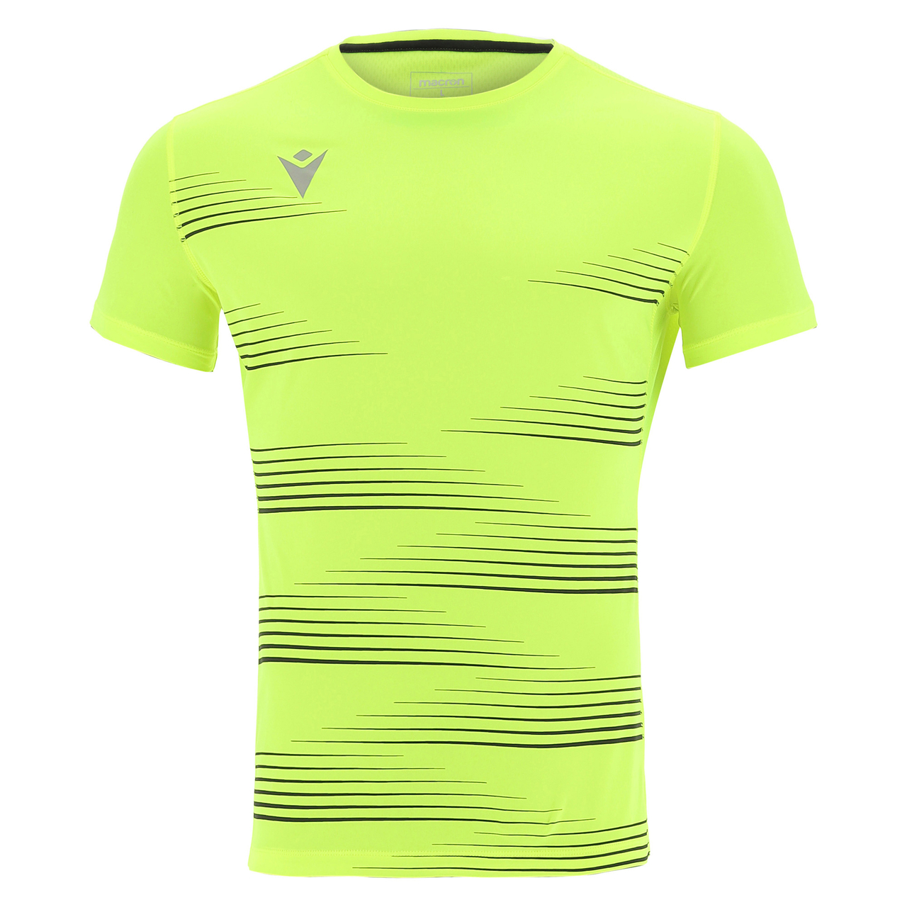 Macron Ivan hardloopshirt - neon geel, foto 4 van 6