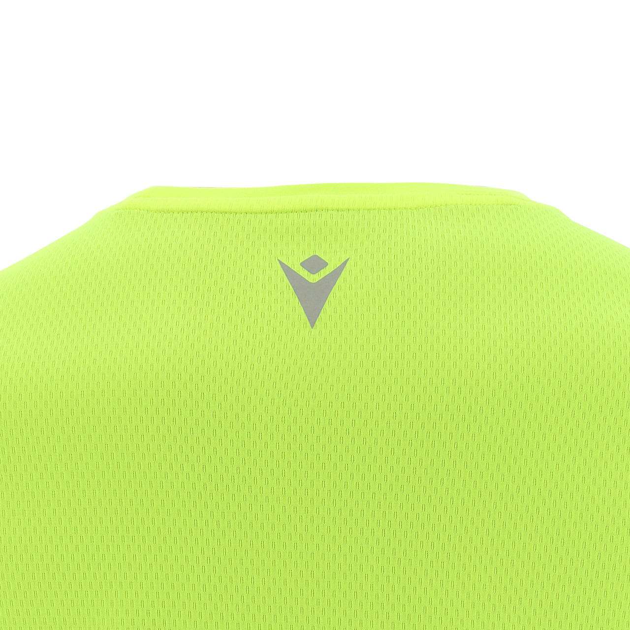 Macron Ivan hardloopshirt - neon geel, foto 6 van 6