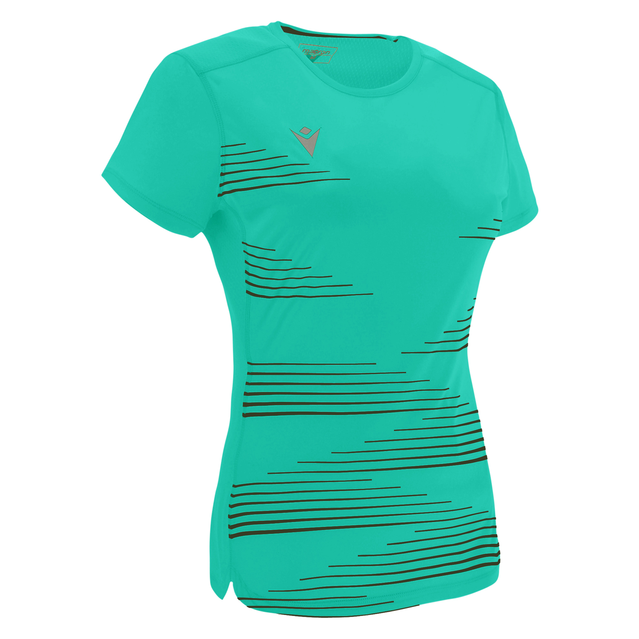 Macron Irma hardloopshirt - turquoise