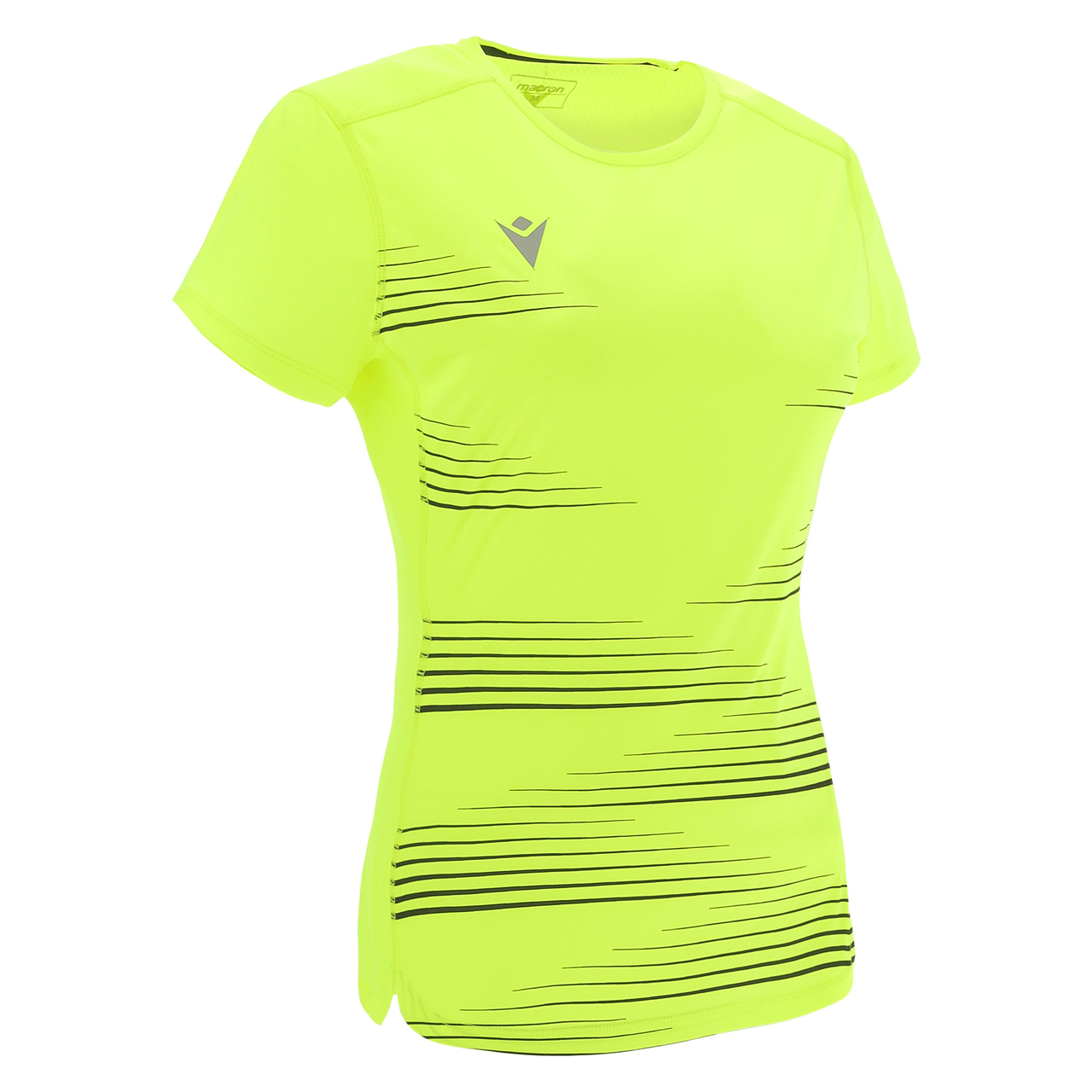 Macron Irma hardloopshirt - neon geel