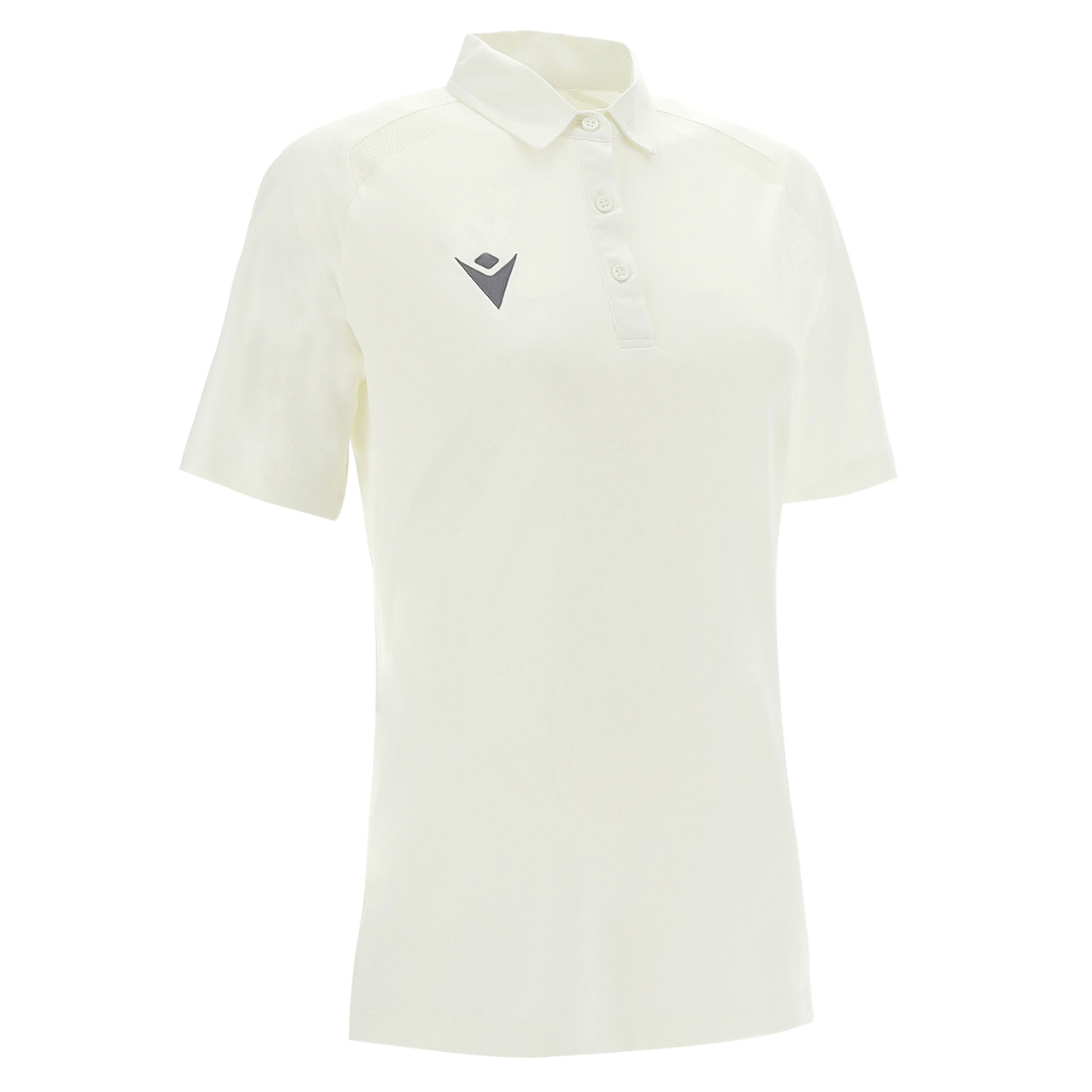 Macron Hobbs Cricket Polo dames - off white