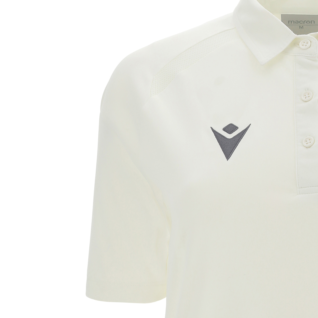 Macron Hobbs Cricket Polo dames - off white, foto 2 van 5