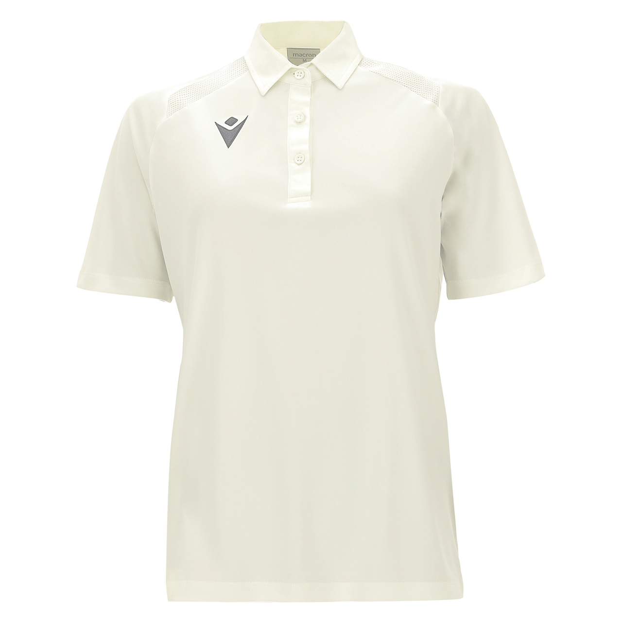 Macron Hobbs Cricket Polo dames - off white, foto 4 van 5