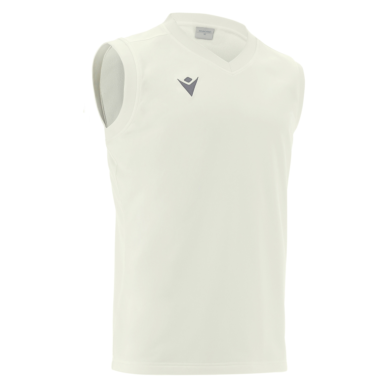 Macron Broad Cricket Slipover - off white