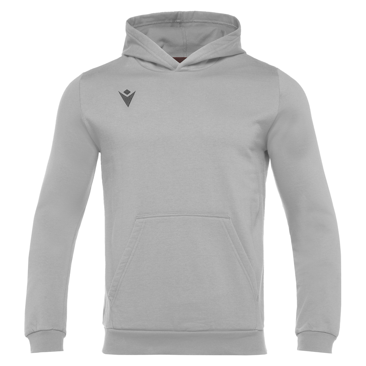 Macron Banjo sweater met capuchon - grijs