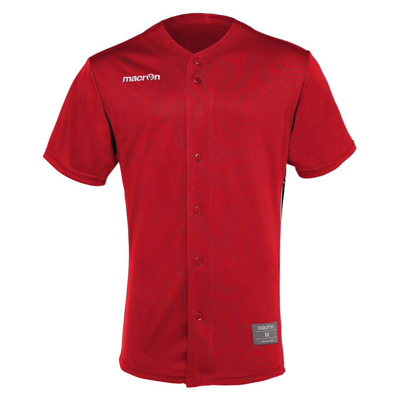 Macron Defender honkbalshirt - rood, foto 3 van 6