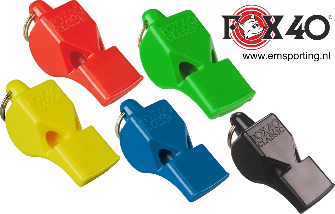 Fox 40 Classic scheidsrechter fluit