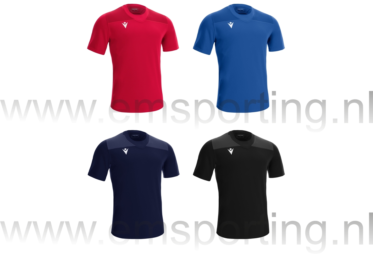 Macron Peridot rugbyshirt - rood, foto 6 van 6