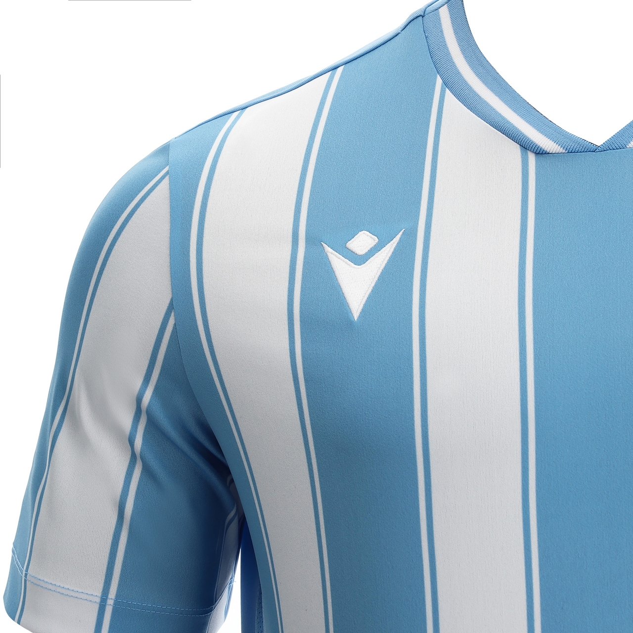 Macron Sceptrum shirt - celeste/wit, foto 4 van 6