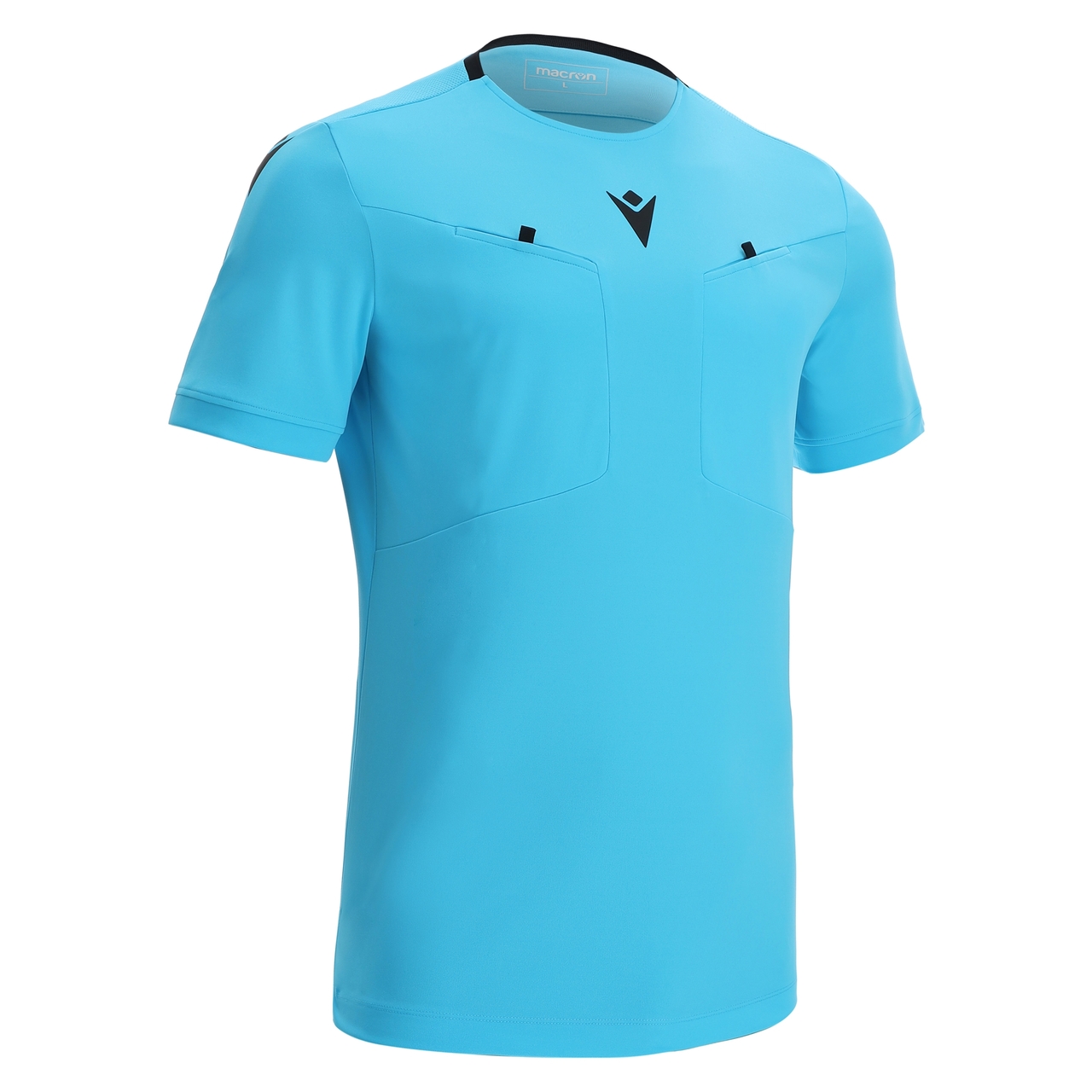 Macron Frisk scheidsrechtersshirt - neon blauw, foto 2 van 6