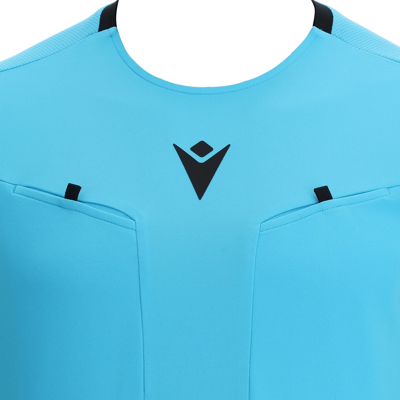 Macron Frisk scheidsrechtersshirt - neon blauw, foto 4 van 6