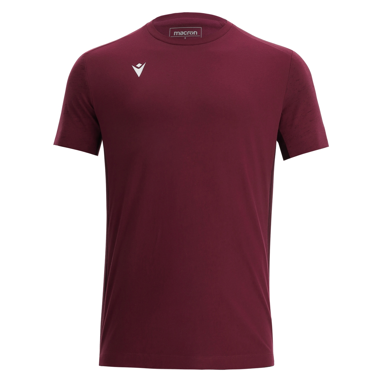 Macron Nevel t-shirt - bordeaux rood