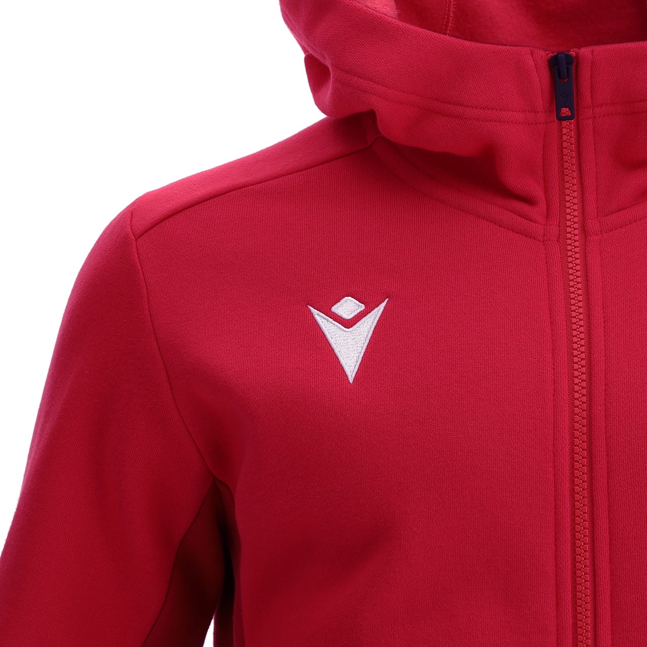 Macron Trumpet hoodie sweatshirt - rood, foto 4 van 5