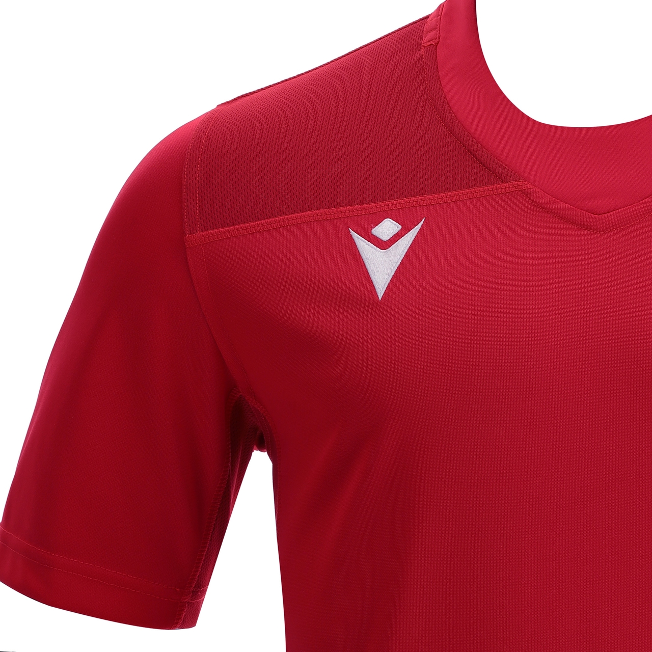 Macron Peridot rugbyshirt - rood, foto 4 van 6