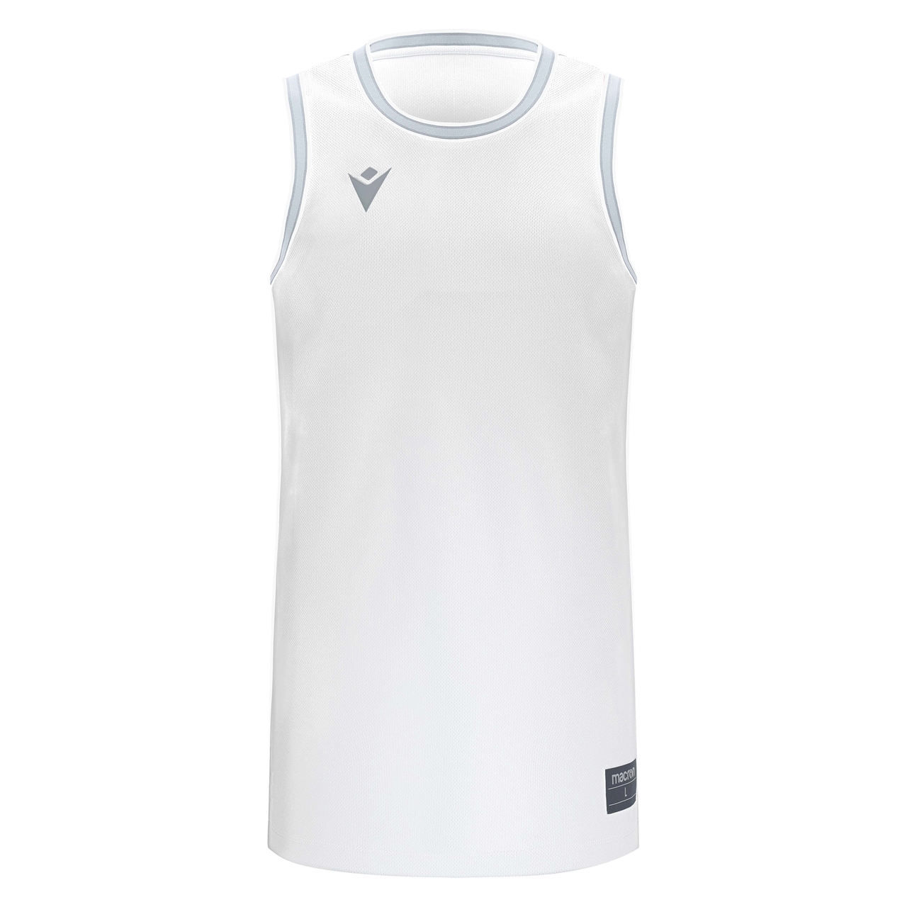 Macron Plutonium basketbalshirt - wit