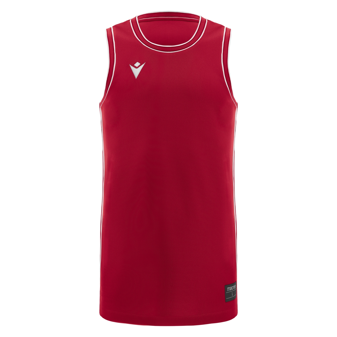 Macron Plutonium basketbalshirt - rood