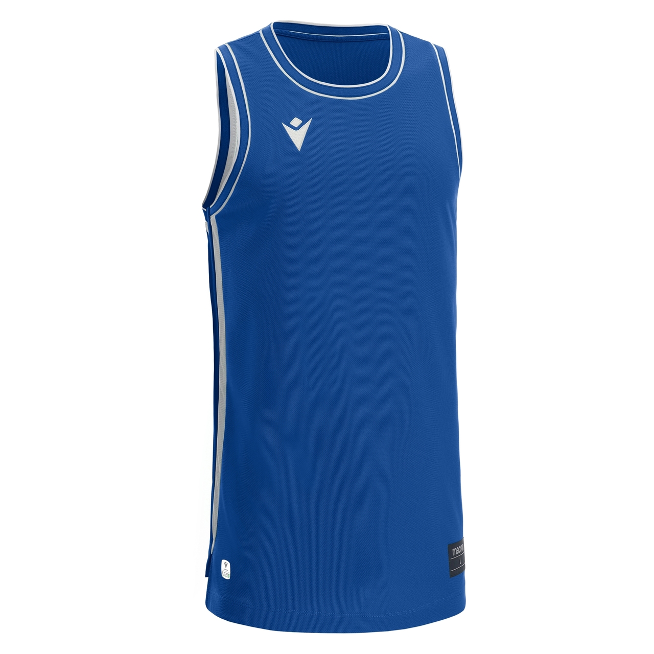 Macron Plutonium basketbalshirt - blauw, foto 2 van 4