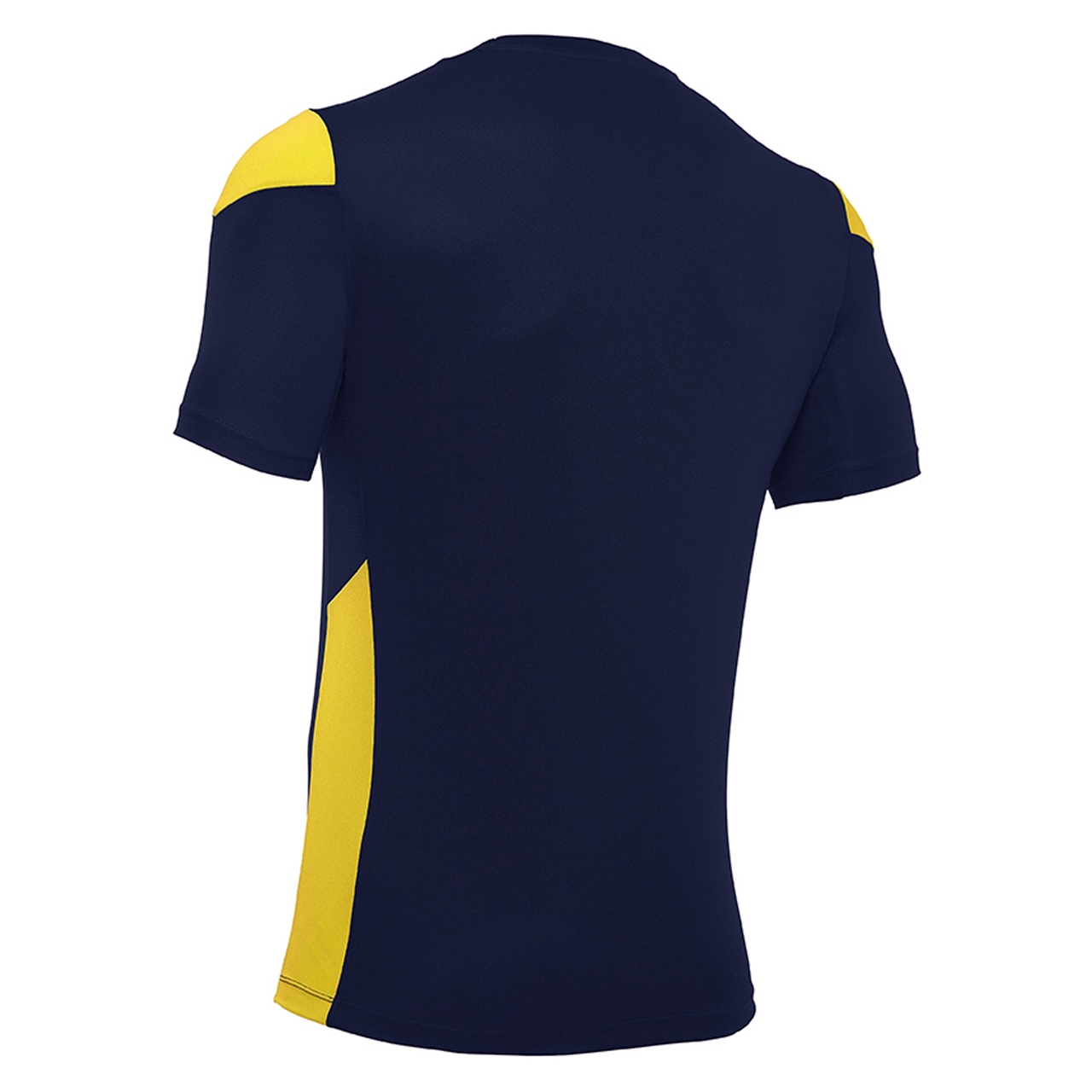 Macron Polis shirt - navy/geel, foto 3 van 6
