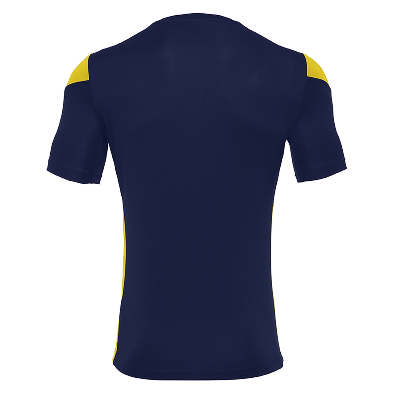 Macron Polis shirt - navy/geel, foto 5 van 6