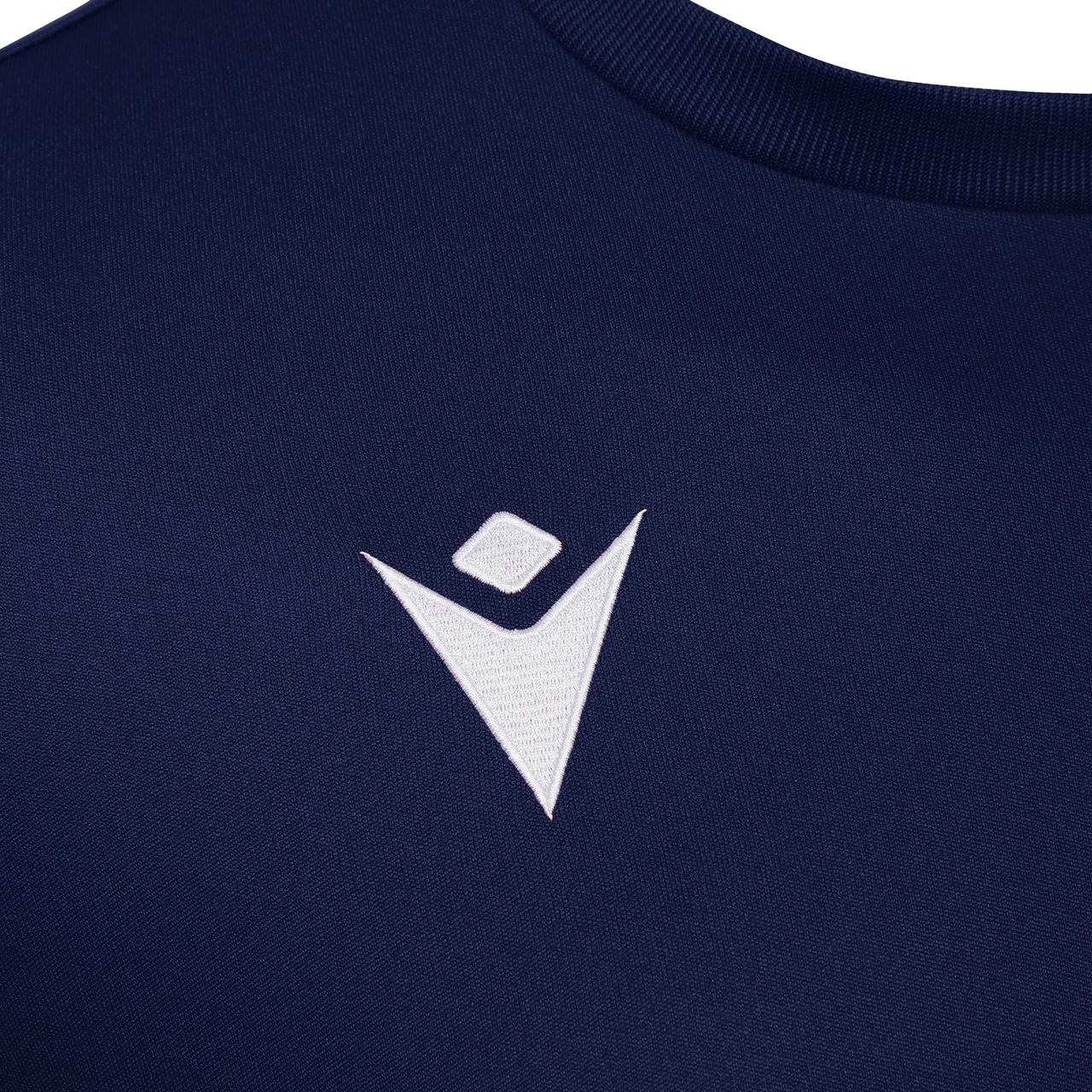 Macron Polis shirt - navy/geel, foto 4 van 6