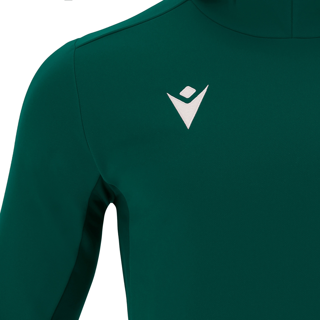 Macron Electro hoodie - donkergroen, foto 4 van 5