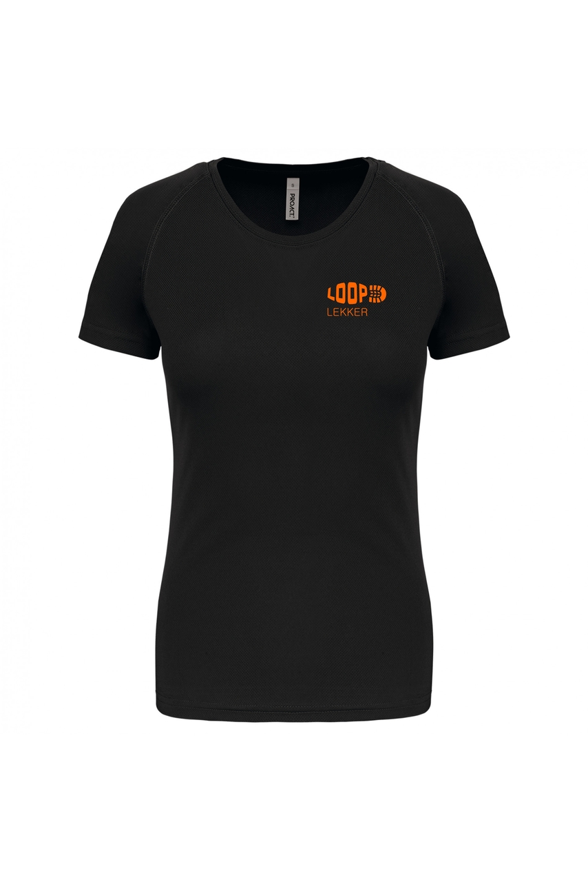 LoopLekker - Basic shirt Dames SS