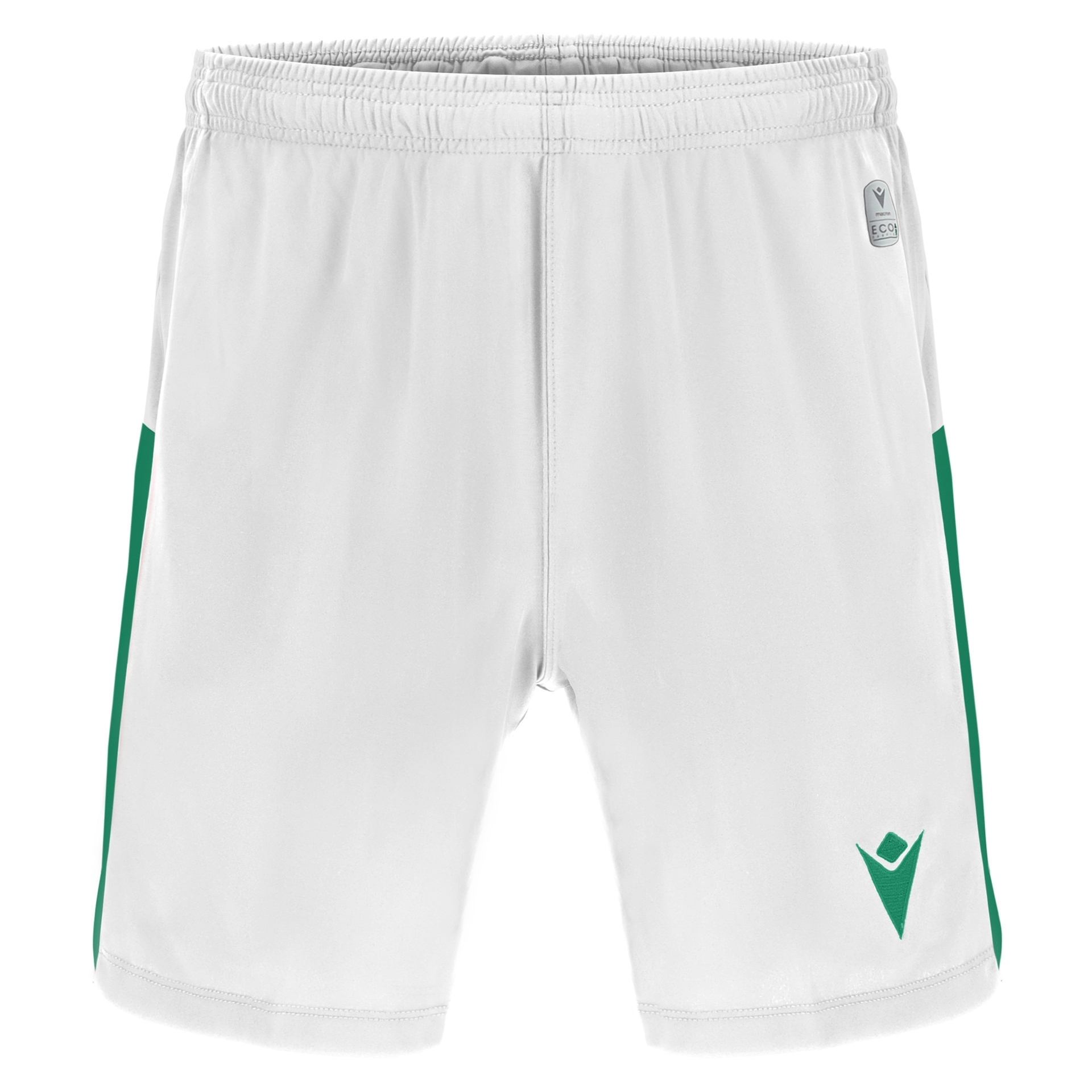 Macron Skara short - wit/groen, foto 2 van 3