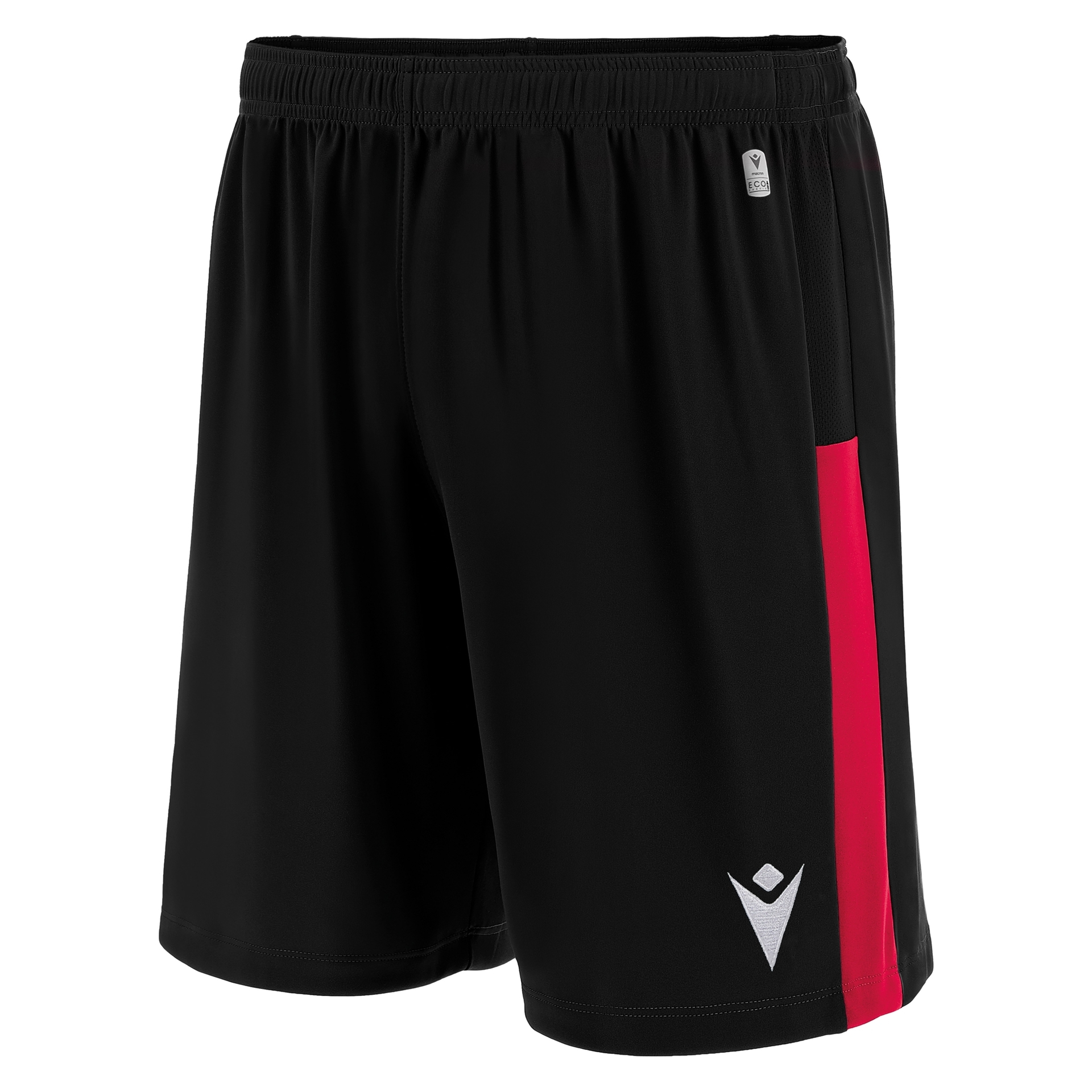 Macron Skara short - zwart/rood