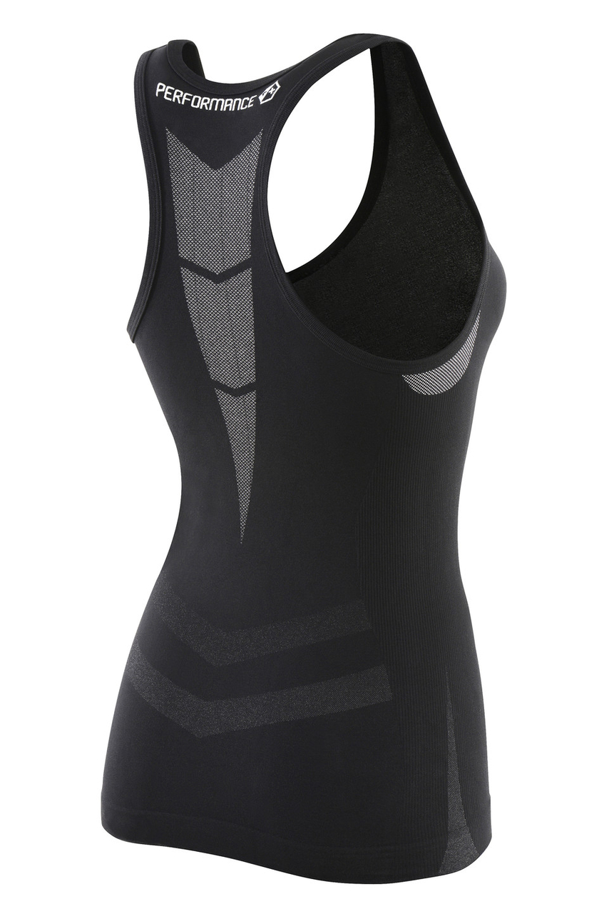 Macron Performance Plus dames singlet - zwart, foto 2 van 3
