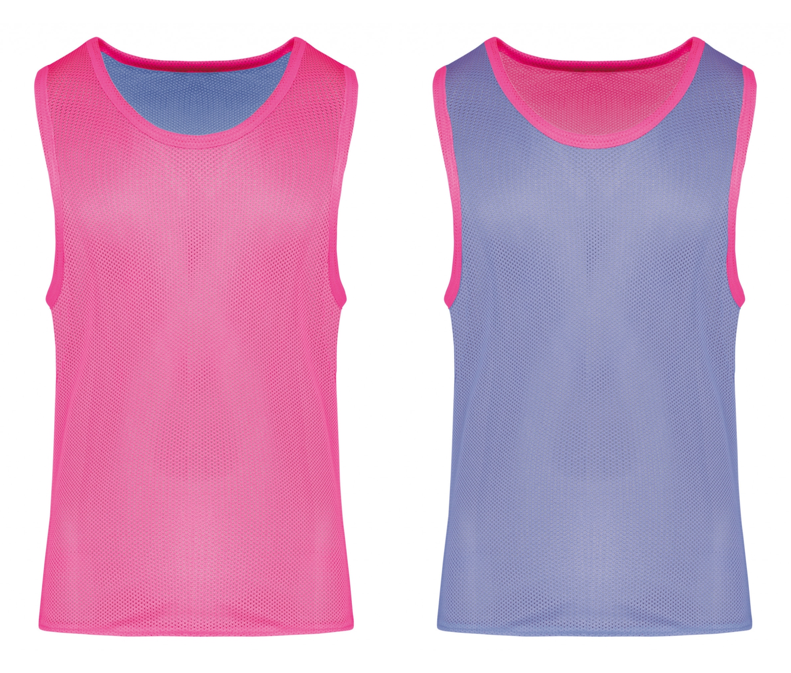 Reversible omkeerbaar hesje - rood/groen