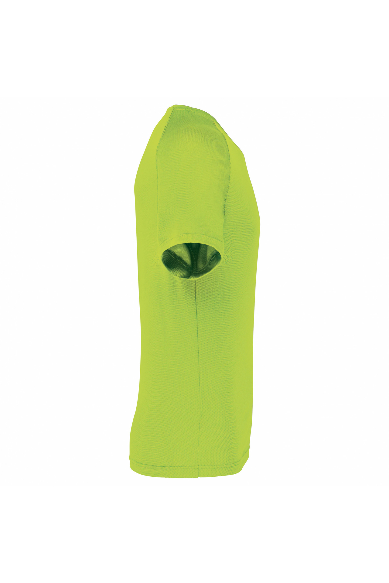 Functioneel Sportshirt Quickdry - lime, foto 3 van 5
