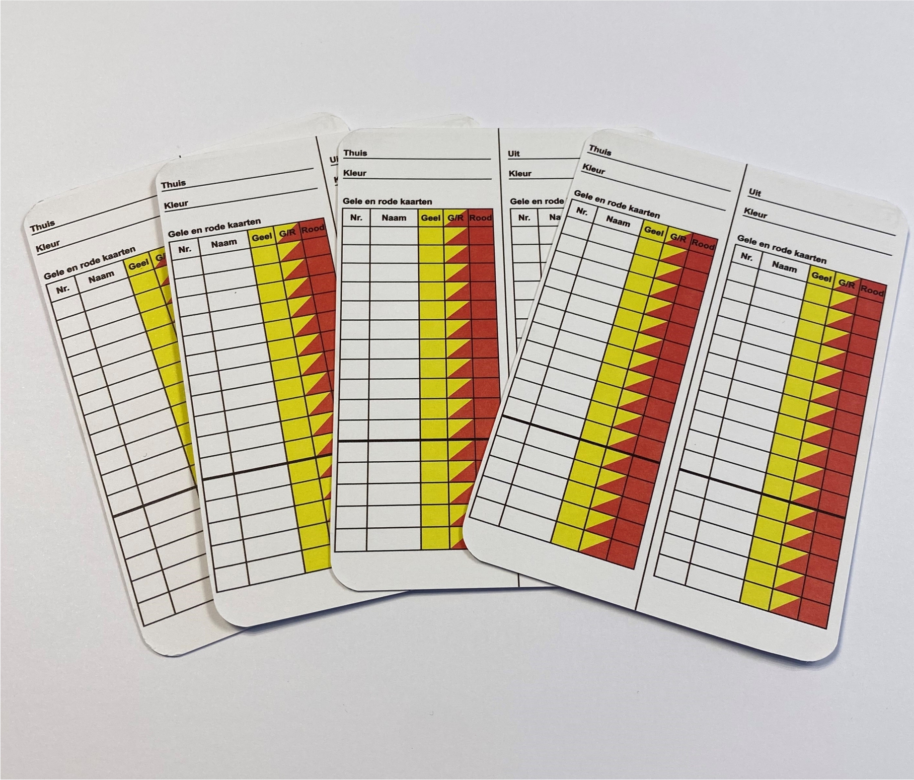 Notitiekaarten voetbal (50 stuks), foto 5 van 5