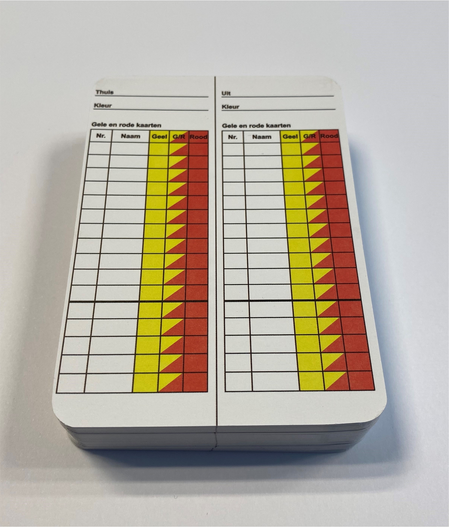 Notitiekaarten voetbal (50 stuks), foto 3 van 5