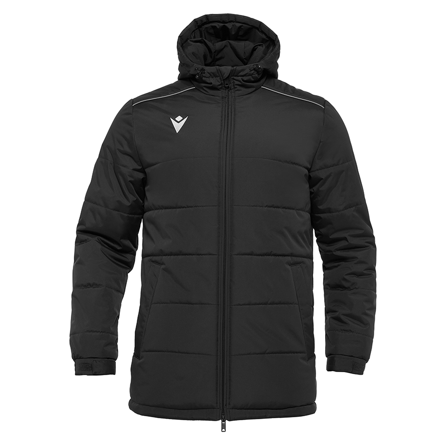 vv Bareveld - Macron Gyor Coachjack - zwart, foto 2 van 3