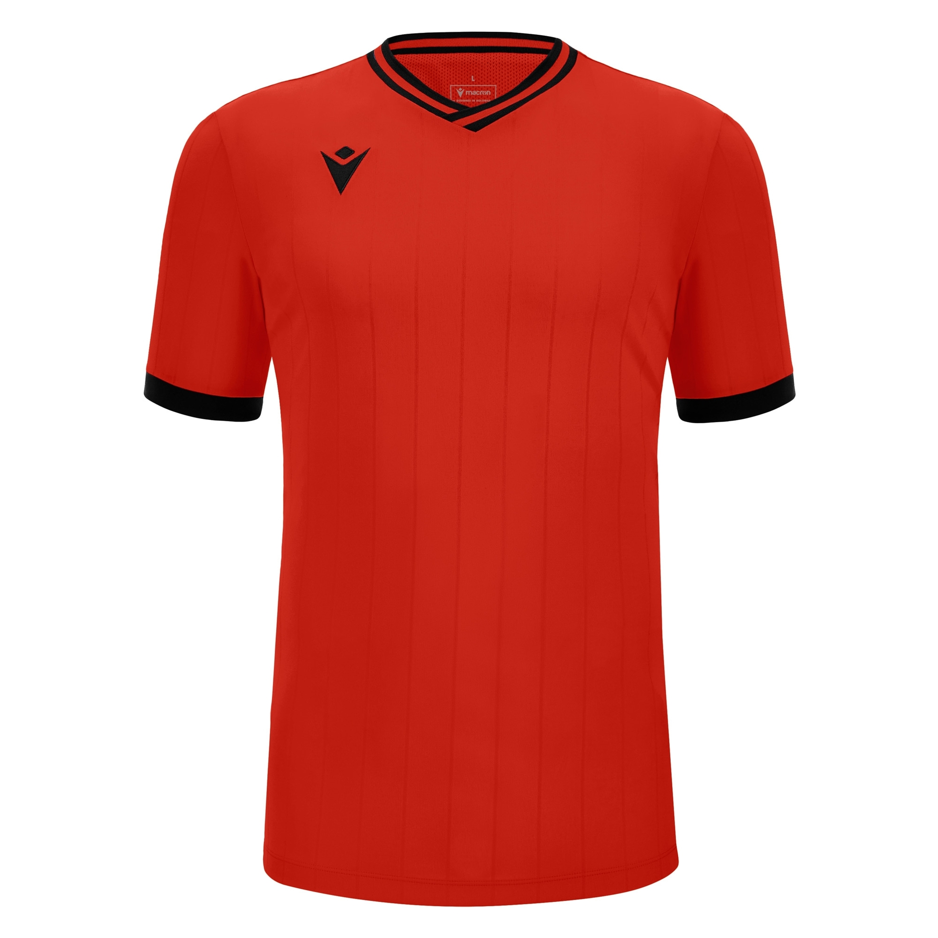Macron Halley shirt - rood/zwart