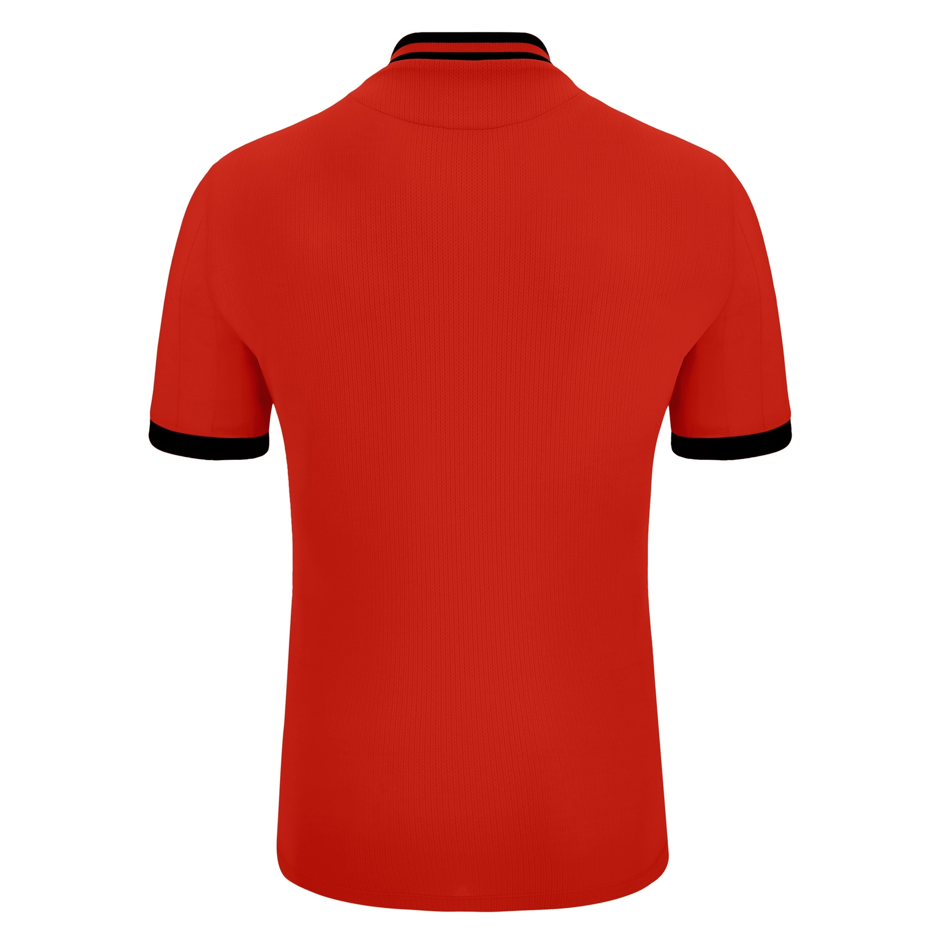 Macron Halley shirt - rood/zwart, foto 5 van 6