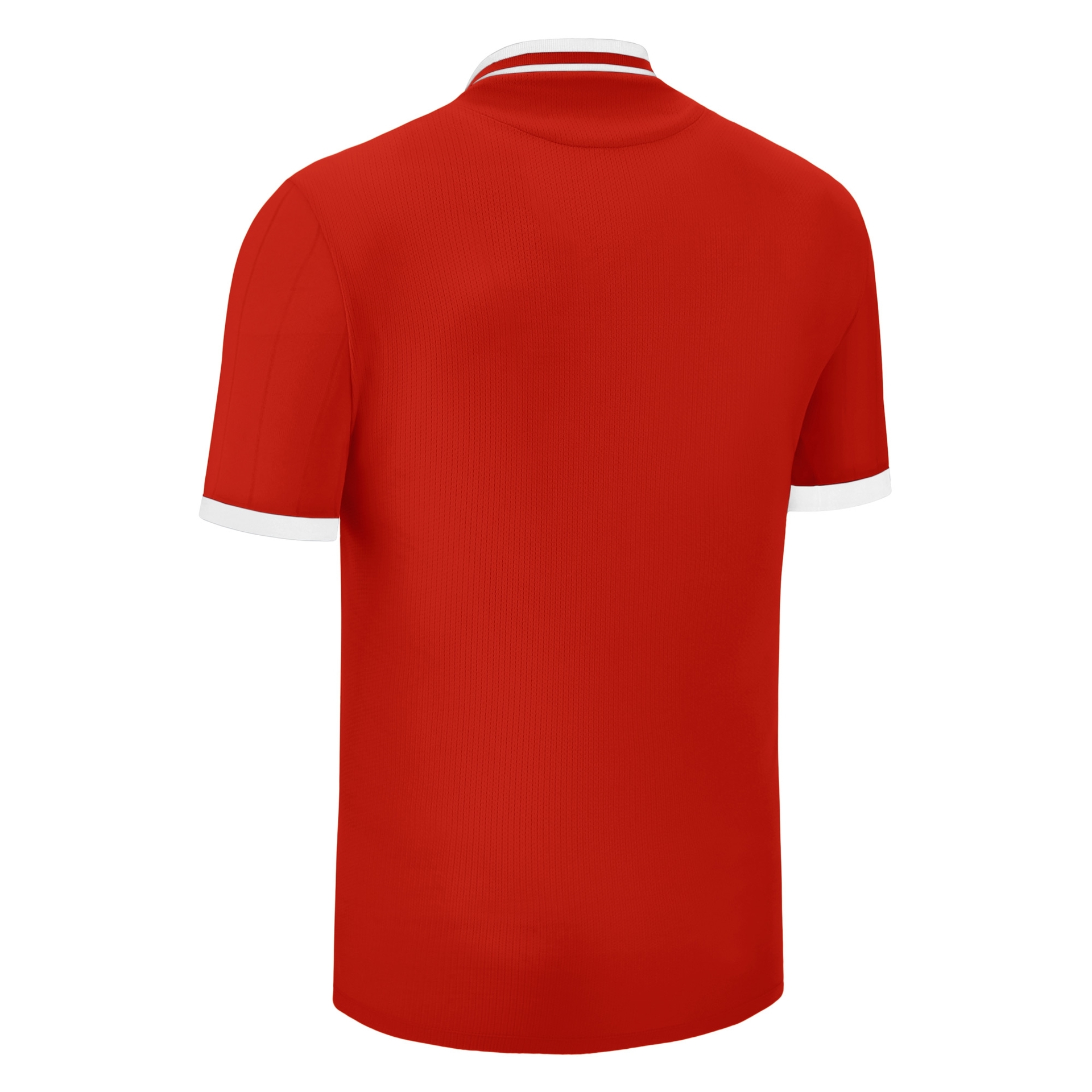 Macron Halley shirt - rood/wit, foto 3 van 6