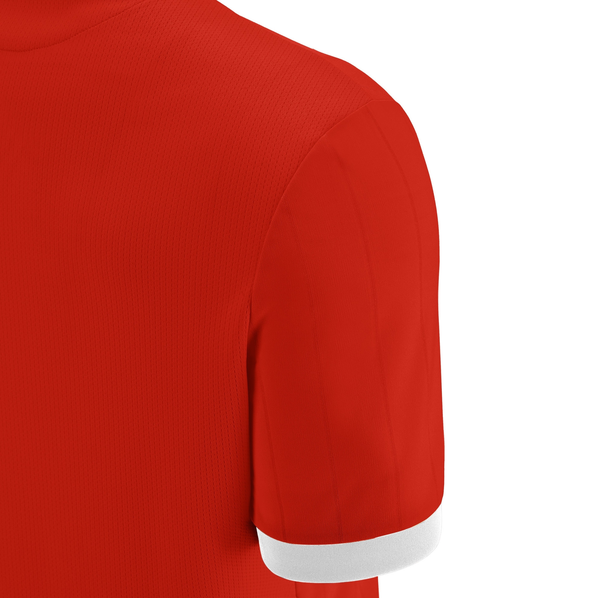 Macron Halley shirt - rood/wit, foto 6 van 6