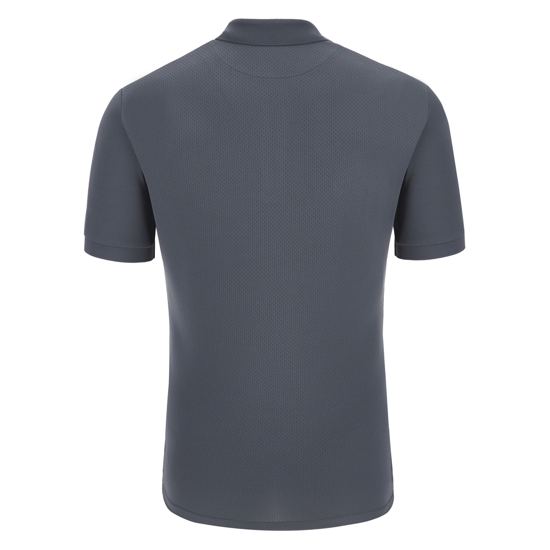 Macron Rap Polo Antraciet Grijs Cooldry Poloshirt