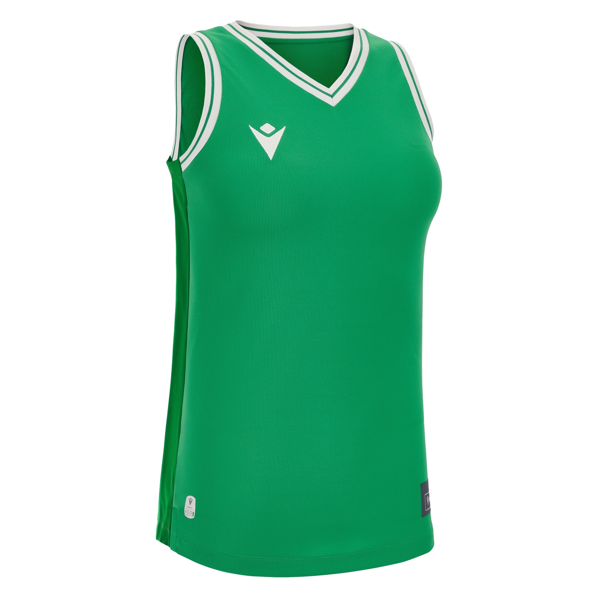 Macron Tellurium basketbalshirt dames - groen