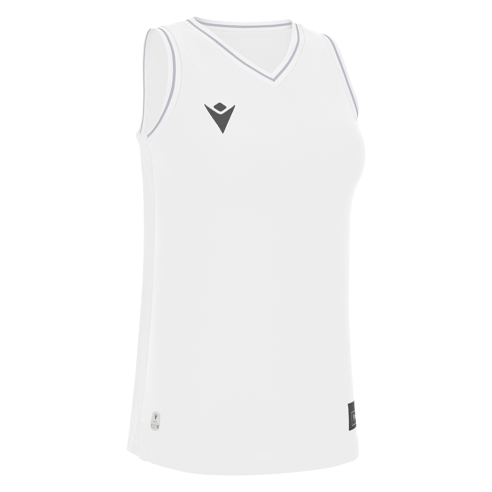 Macron Tellurium basketbalshirt dames - wit