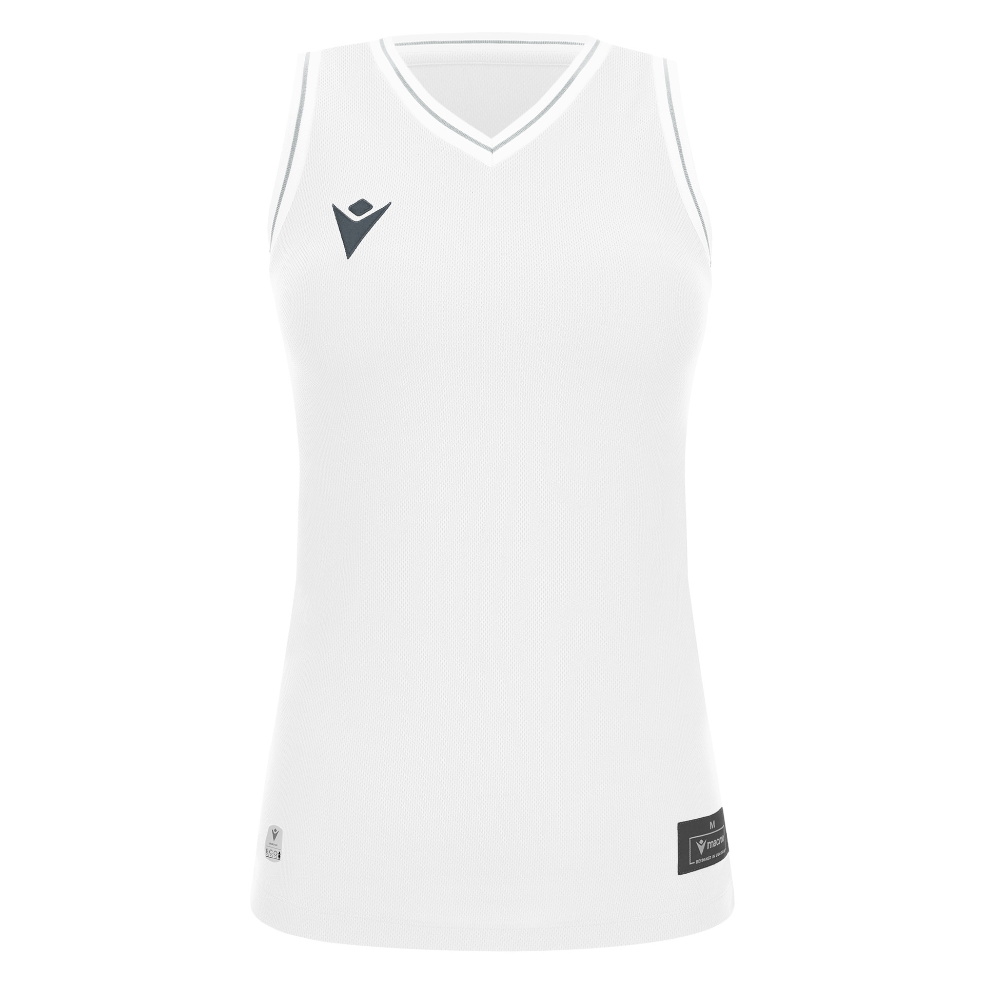 Macron Tellurium basketbalshirt dames - wit, foto 2 van 6