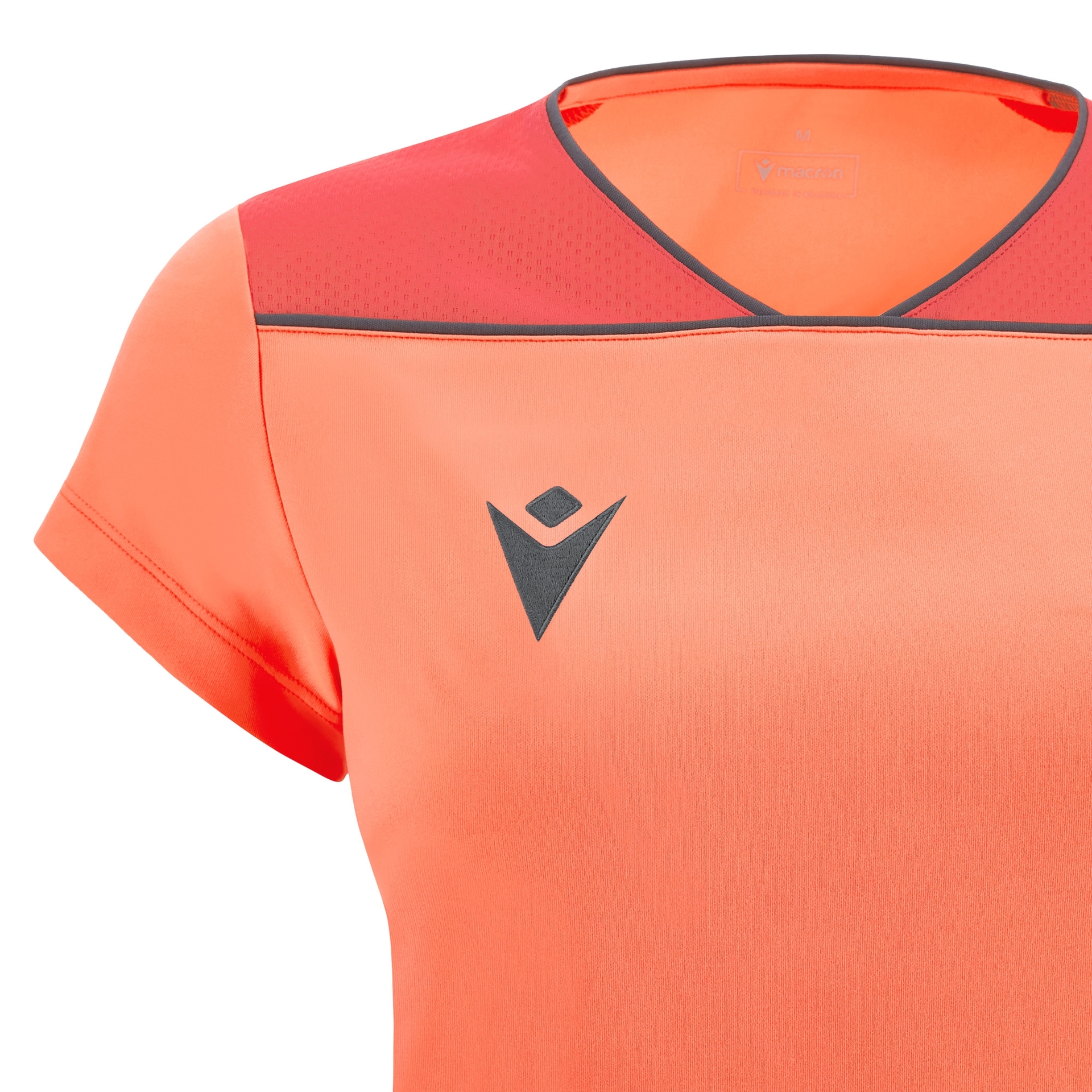 Macron Zinc shirt dames - coral, foto 4 van 6
