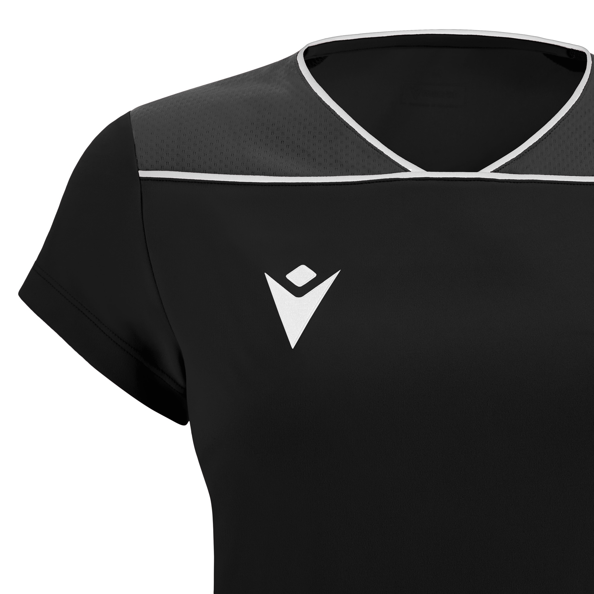 Macron Zinc shirt dames - zwart, foto 4 van 6