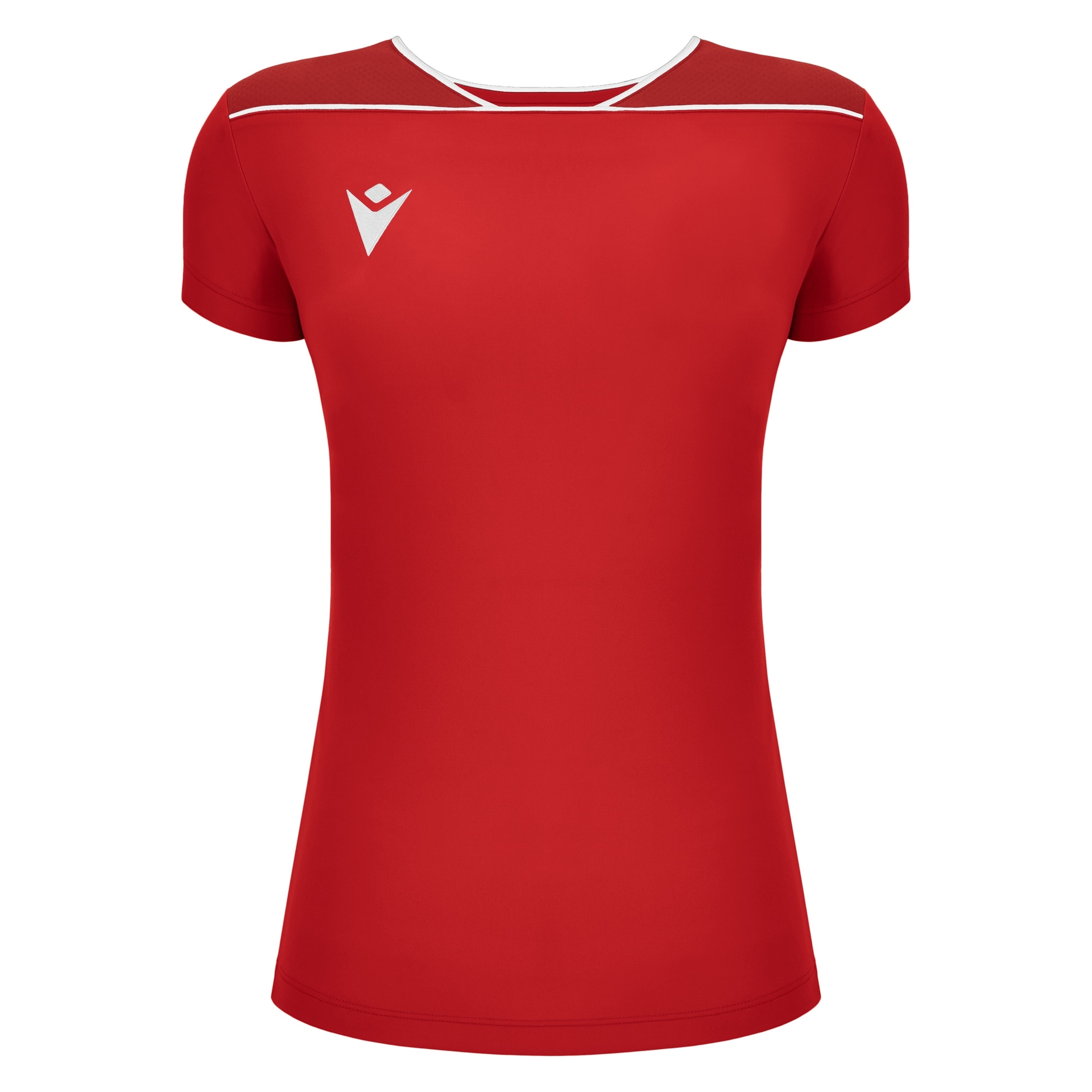 Macron Zinc shirt dames - rood, foto 2 van 6