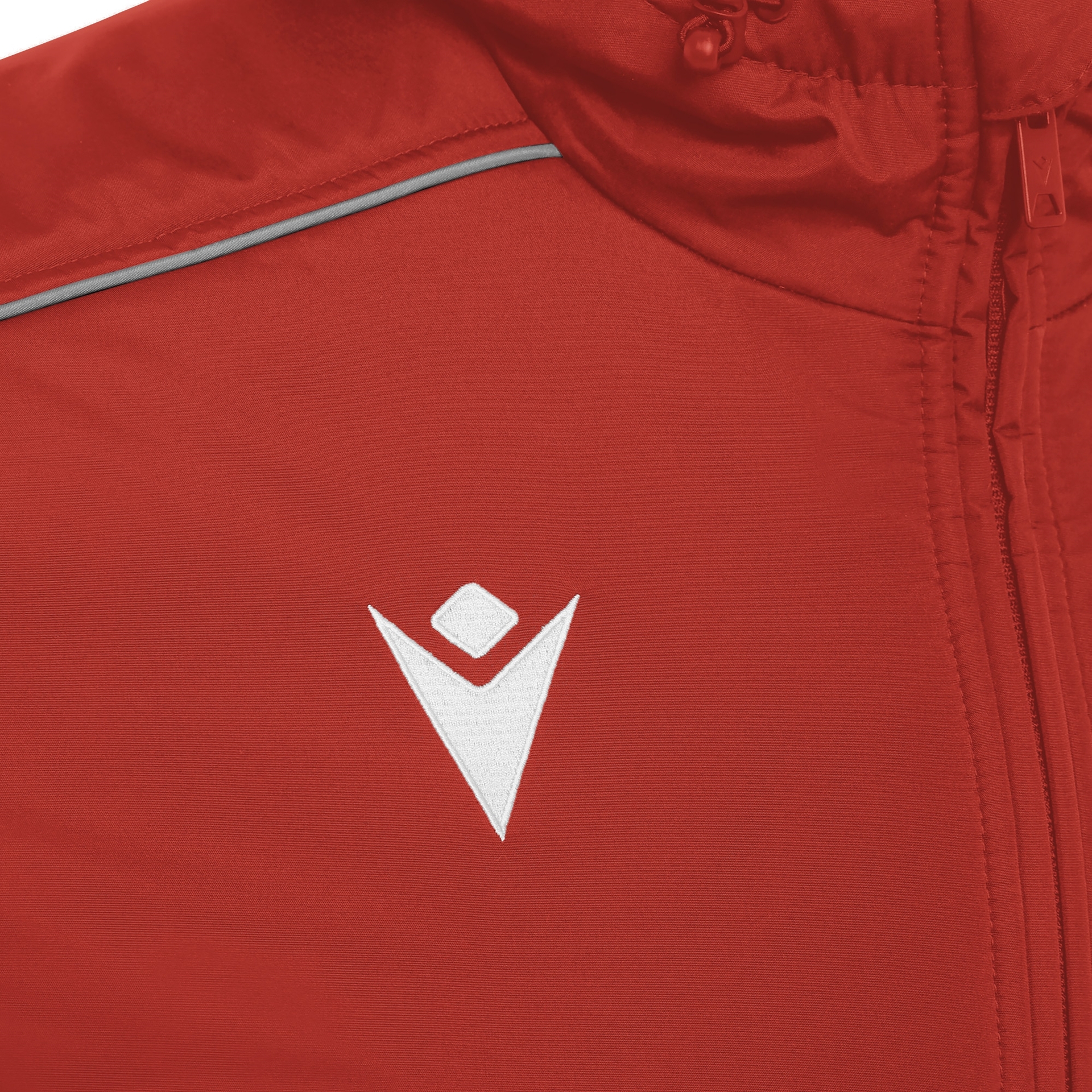 Macron Gyor Coachjack - rood, foto 4 van 6
