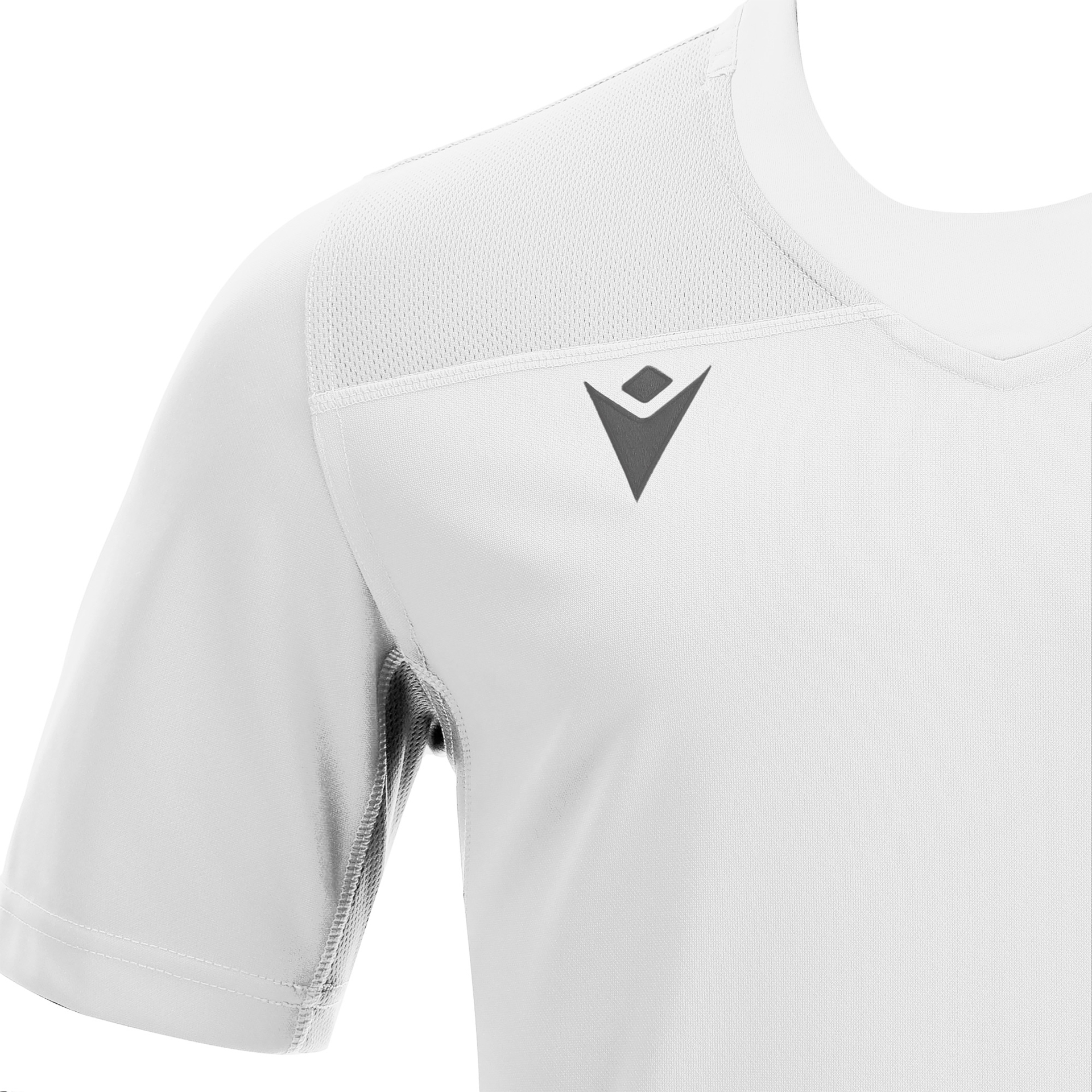 Macron Peridot rugbyshirt - wit, foto 4 van 5